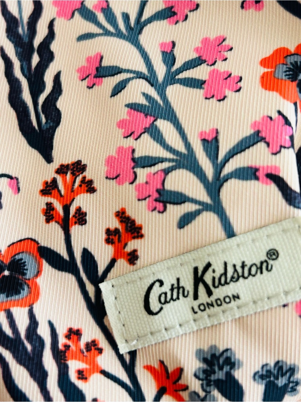 Cath Kidston Pink Floral Backpack - Picture 4 of 8